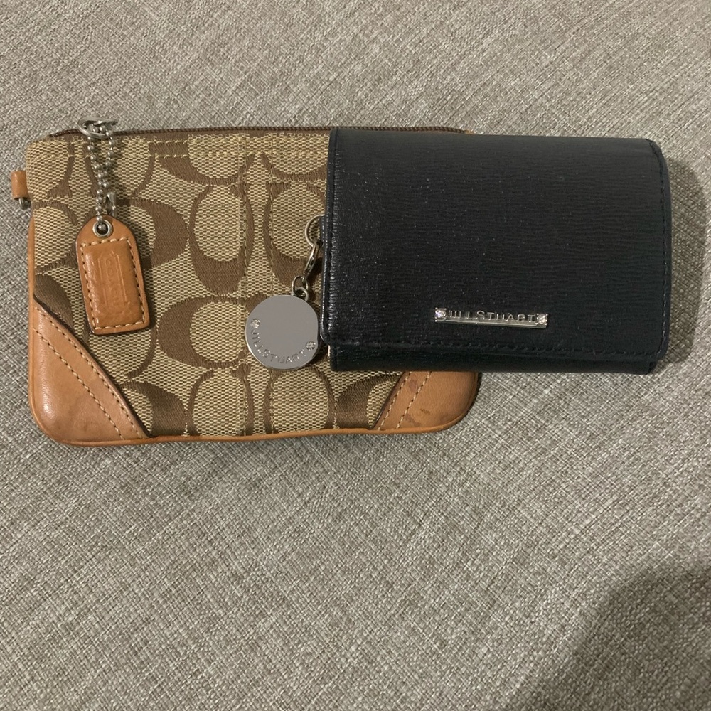 Coach + Jill Stuart wallet Bundle